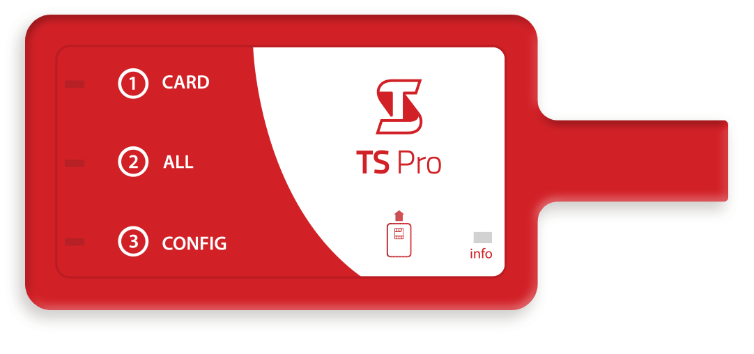 czytnik karty kierowcy i tachografu TS Pro