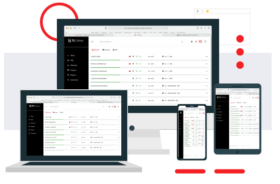 responsywne monitory tablet telefon