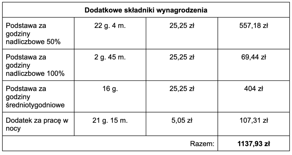 skladniki wynagrodzenia 06, czas pracy kierowcy, program do rozliczania kierowców