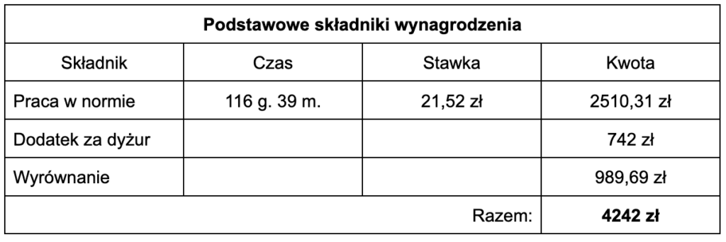 skladniki wynagrodzenia 07, czas pracy kierowcy, program do rozliczania kierowców