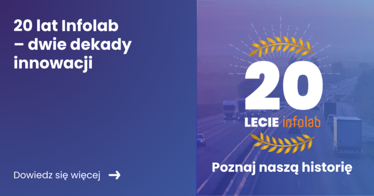 20 lat Infolab, czas pracy kierowcy, program do rozliczania kierowców