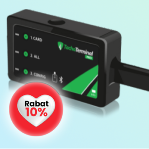 Czytnik kart kierowcy i tachografu TachoTerminal Pro 3