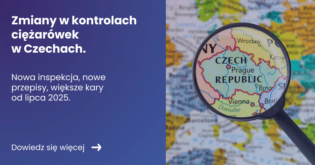 Zmiany w kontrolach ciężarówek w Czechach