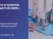 Grafika prezentująca z lewej strony tytuł artykułu Zmiany w systemie SENT od 17.03.2026 a z prawej zdjęcie osoby szyjącej na maszynie.
