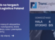 Grafika prezentująca zapowiedź udziału firmy w targach TransLogistica Poland 2025