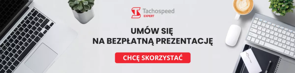 Grafika prezentująca bezpłatną konsultację, w tyle laptop i przycisk chcę skorzystać